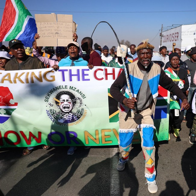 Johannesburg Memanas, Demonstran Anti-Imigran Penuhi Jalanan Soweto