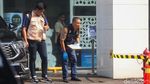 Penampakan Kaca Kantor BGN Pecah, Polisi Cek Lokasi