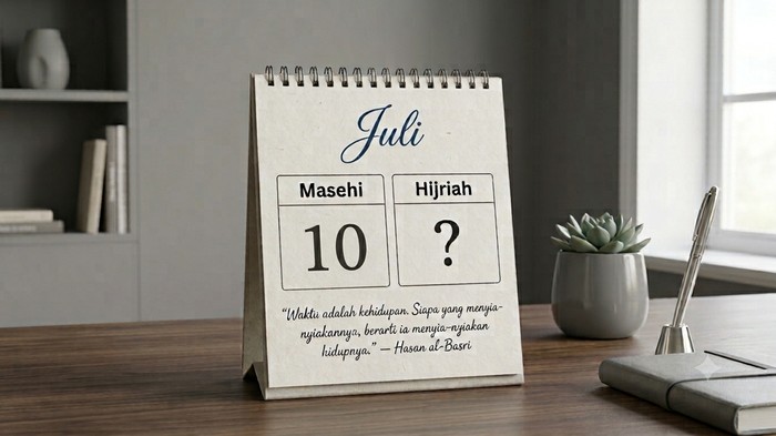 Kalender Hijriah 10 Juli