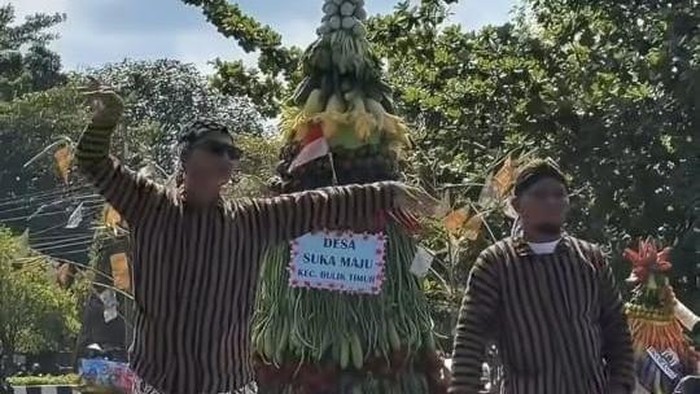 Kemeriahan Grebeg Suro Lamandau. (Istimewa)