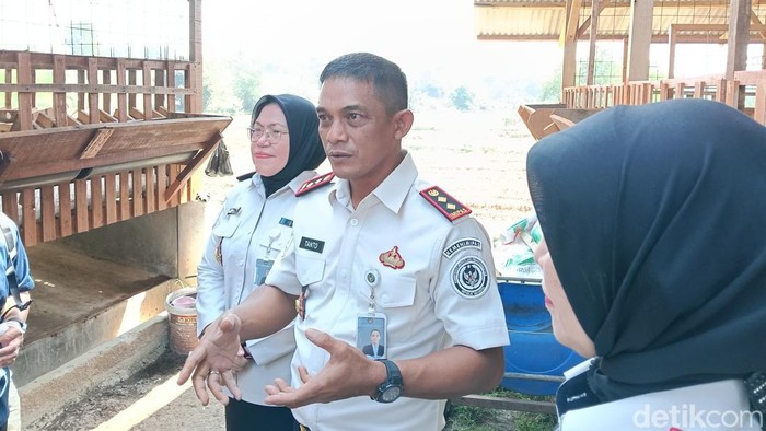 Kepala Lapas Kelas IIB Ciangir, Kabupaten Tangerang, Banten, Soeistanto Poedji Djatmiko. (Adhfar/detikcom)