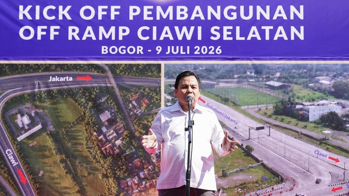 Ketua DPRD Kota Bogor, Dr. Adityawarman Adil, menghadiri ground breaking pembangunan jalur keluar tol (Off Ramp) Ciawi Selatan
