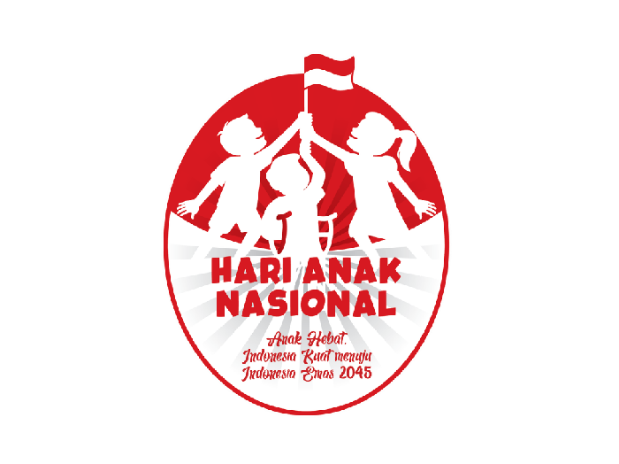 Logo Hari Anak Nasional ke-42 Tahun 2026