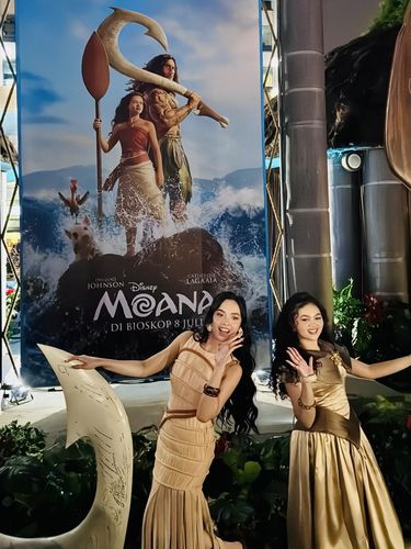 Lyodra-Amora Mengisi OST Moana versi Indonesia Lyodra-Amora Mengisi OST Moana versi Indonesia di Fountain Area Plaza Senayan