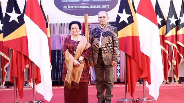 Megawati dapat penghargaan tertinggi dari Presiden Timor Leste, Kamis (9/7/2026),