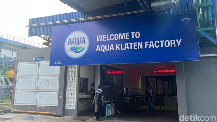 Pabrik Aqua di Klaten, Jawa Tengah