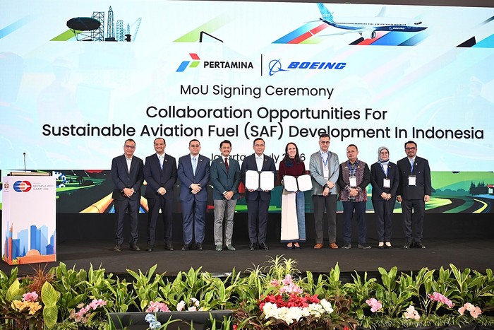 Pertamina & Boeing Jajaki Peluang Pengembangan Ekosistem SAF Indonesia
