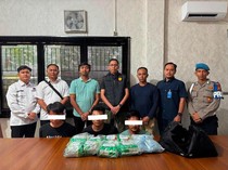 Jaringan Narkoba di Bengkalis Diringkus, 8 Paket Besar Sabu Disita