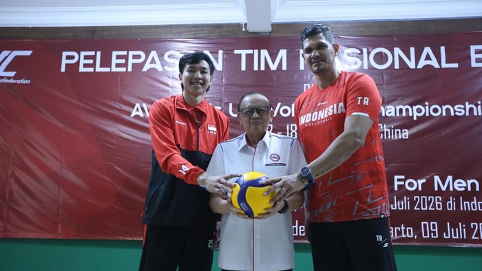 PP PBVSI memasang target tinggi untuk Timnas voli putra Indonesia di SEA V Cup 2026. Dengan tambahan tiga pemain senior, skuad Merah Putih diminta mempertahankan gelar juara.