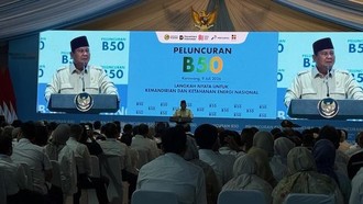 Biosolar B50 Resmi Diluncurkan, Prabowo: RI Negara Pertama yang Terapkan
