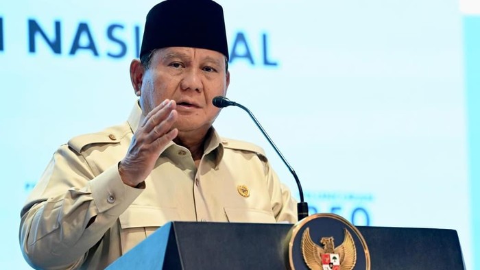 Prabowo Subianto saat peluncuran B50 di Karawang, Jawa Barat, Kamis (9/7/2026).