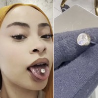 Rapper Ini Pamer Tindik Lidah Berlian Terbesar di Dunia, Bernilai Rp 900 Juta
