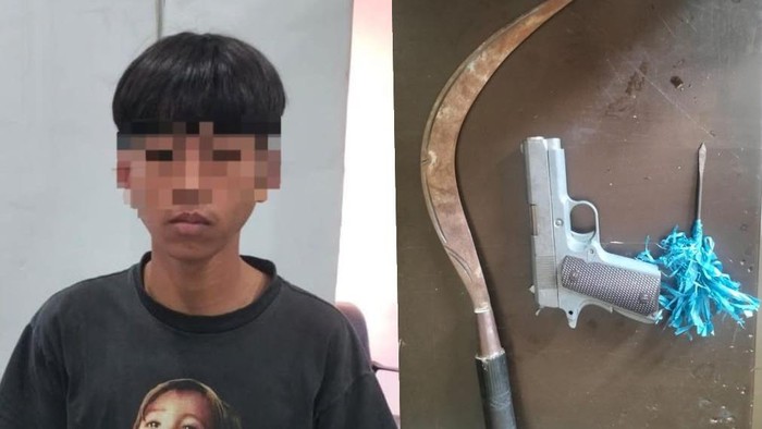Remaja di Maros ditangkap atas dugaan penyerangan dan pengrusakan rumah.