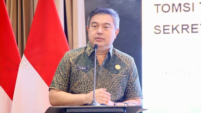 Sekretaris Jenderal (Sekjen) Kementerian Dalam Negeri (Kemendagri) Tomsi Tohir