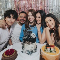 Ayah London sekaligus mantan suami Wulan, Adilla Dimitri juga turut hadir. Meski kini sudah berpisah namun Wulan dan mantan suaminya itu masih terlihat kompak membesarkan anak mereka bersama. Foto: Instagram/@wulanguritno