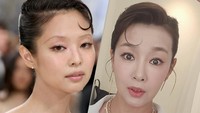 Aktris Tiba-tiba Minta Maaf Tiru Gaya Rambut Jennie BLACKPINK di MET Gala