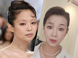 Aktris Tiba-tiba Minta Maaf Tiru Gaya Rambut Jennie BLACKPINK di MET Gala