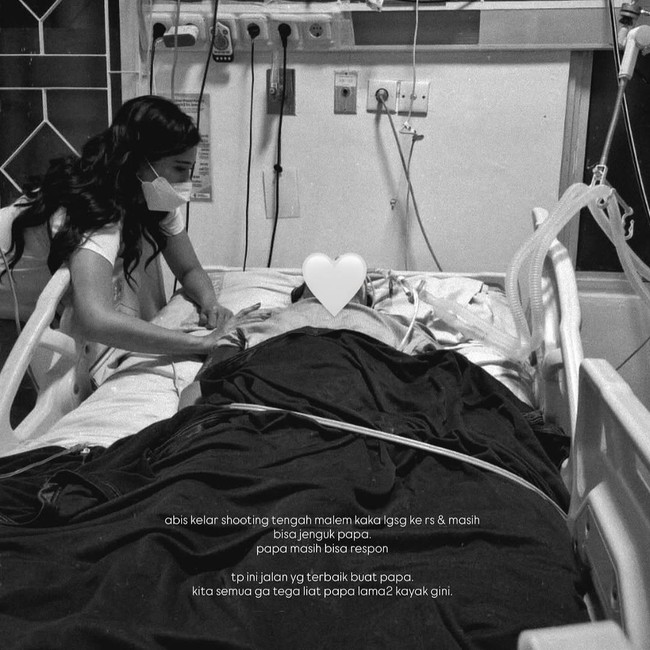 Audi Marissa Bagi Kenangan Masa Kecil Usai 7 Hari Ditinggal Ayah