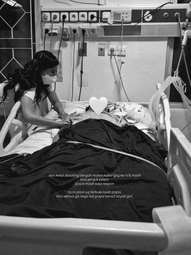 Audi Marissa Bagi Kenangan Masa Kecil Usai 7 Hari Ditinggal Ayah
