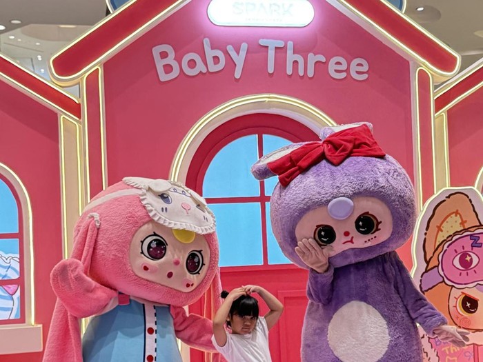 Baby Three Live Show di Senayan Park.