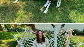 Momen jatuh dari hammock bukannya ditolong dulu, malah dijadikan sesi foto lengkap dari awal sampai akhir. Foto: Boredpanda