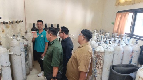 DPRD Buleleng melakukan inspeksi mendadak (sidak) ke RSUD Giri Emas, Jumat (10/7/2026). (Istimewa)