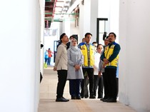 Gibran Puji Arsitektur Bergaya Osing di Pasar Induk Banyuwangi