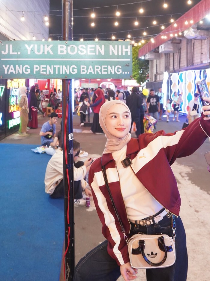 Heboh! Melody Laksani ke PRJ 2026, Borong Jajanan hingga Snack Jumbo