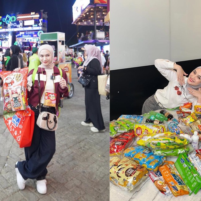 Heboh! Melody Laksani ke PRJ 2026, Borong Jajanan hingga Snack Jumbo