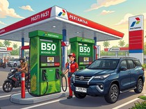 Harga BBM B50 di SPBU Pertamina