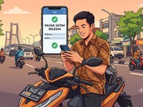 Cara Cek Pajak Kendaraan Bermotor Online di Jatim, Mudah Lewat HP