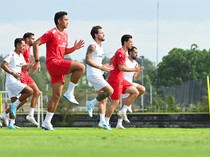 Timnas Indonesia Tuntaskan Pemusatan Latihan AFF Tahap Pertama di Bali