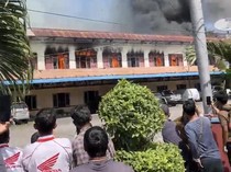 Hotel di Labuhanbatu Terbakar, 1 Orang Alami Luka Bakar