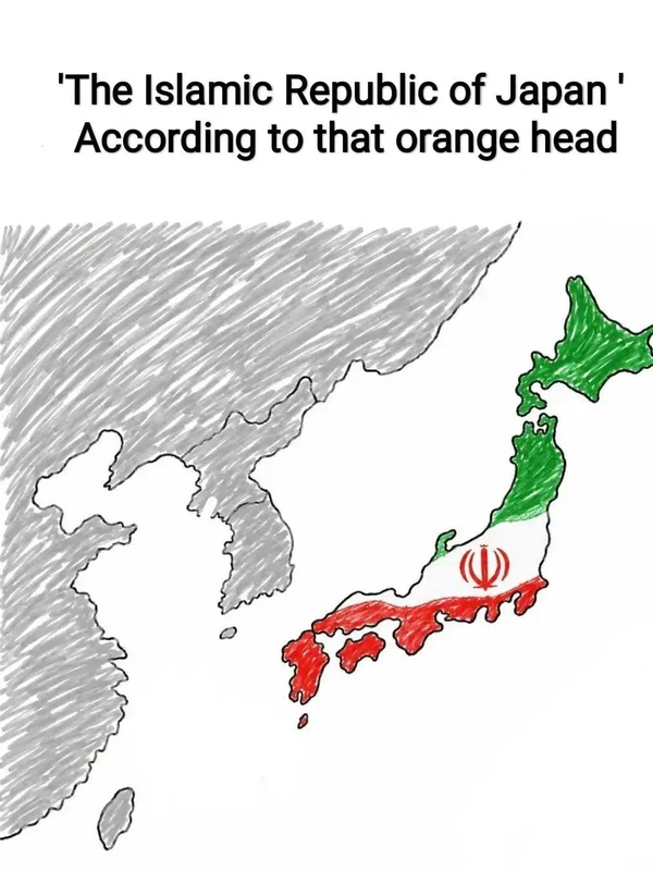 Meme Islamic Republic of Japan Meme Islamic Republic of Japan muncul dan ramai akibat Presiden AS Donald Trump salah ucap menyebut Iran sebagai Jepang.