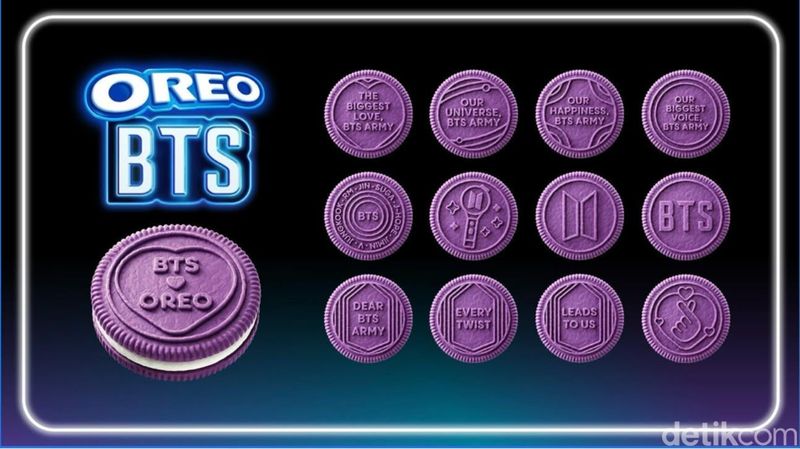 Oreo x BTS resmi hadir di Indonesia