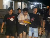 Pelarian Bandar Sabu Penikam Pelaut Kendari Berakhir Usai Mobil Tabrak Tiang