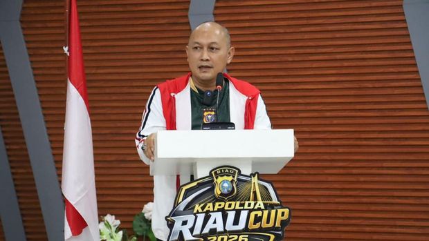 Polda Riau menggelar turnamen e-sport Mobile Legends:Bang Bang Kapolda Riau Cup 2026, Jumat (10/7/2026).