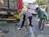 Kecelakaan Maut di Sukabumi, Pemotor Tewas Tabrak Truk Parkir