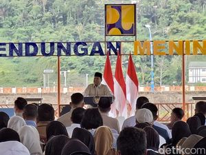Prabowo Resmikan Bendungan Meninting Rp 1,4 Triliun di Lombok Barat