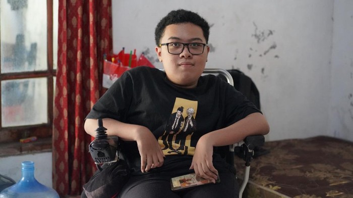 Rasha, mahasiswa baru UGM penyandang disabilitas
