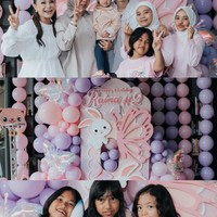 Sudah dirawat Rossa sejak bayi, Raina terlihat tak hanya dekat dengan Rossa, melainkan juga para anggota keluarga barunya. Foto: Instagram/@itsrossa910