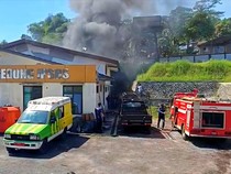 Geger Asap Tebal di RSUD Sekarwangi Sukabumi
