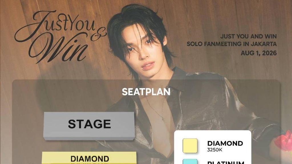 Gas Yuk! Tiket Fanmeeting Win Metawin Jakarta Sudah Dijual Mulai Rp 1,25 Juta