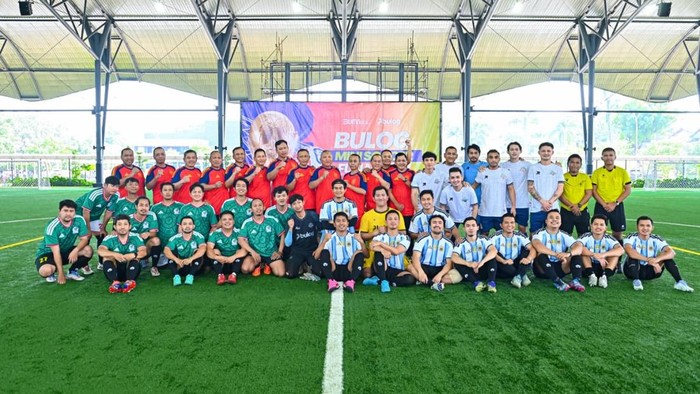 BULOG Ajak Stakeholder Dukung Ketahanan Pangan Lewat Mini Soccer Fun Match