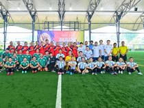 BULOG Ajak Stakeholder Dukung Ketahanan Pangan Lewat Mini Soccer Fun Match