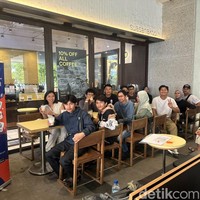 Seru! Belasan Peserta Antusias Bikin Kopi Mont Blanc bareng detikFood