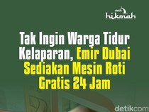 Tak Ingin Warga Tidur Kelaparan, Emir Dubai Sediakan Mesin Roti Gratis 24 Jam