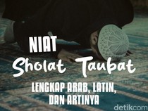 Niat Sholat Taubat Lengkap Arab, Latin, dan Artinya