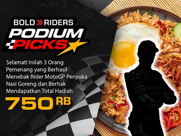 Ini Rider MotoGP yang Suka Nasi Goreng, Tebakanmu Benar atau Meleset?