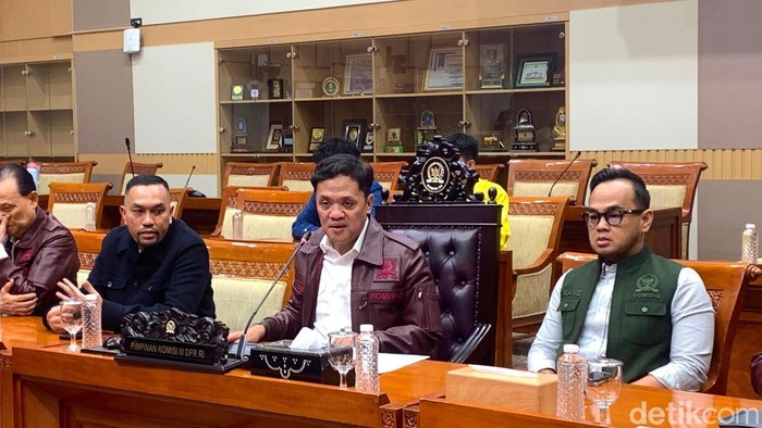 Ketua Komisi III DPR Habiburokhman. (Mulia/detikcom)